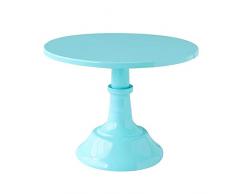 LNIMIKIY - Alzata per torte di compleanno, vassoio rotondo, per scrivania, per matrimoni, tè pomeridiano e dessert, per casa, baby shower e come decorazione (nero), Blue, Taglia libera