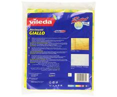 Vileda - Panno Pavimenti, Giallo, Microfibra - 2 pezzi