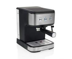 Princess Macchina da caffè Espresso e Capsule, 850 watt, 1.5 litri, 20 Bar Serbatoio Acqua , Cappuccinatore 249413
