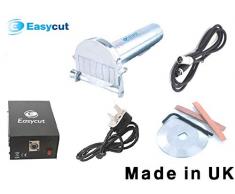 EASYCUT + supporto in omaggio (valore £14,98) elettrico Doner Kebab Coltello Cutter in metallo inox