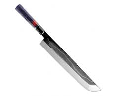 Coltello da sushi salmone da 11 pollici 33 strati damasco cucina giapponese coltelli da cucina utensili da cottura da coltello da filletto di pesce sushi