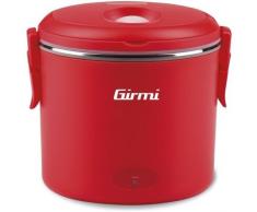 Girmi SC01 Vivandiere Scaldavivande Elettrico, 0.7 Litri, Plastica, Rosso