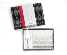 Alessi Mami SG38S13 Servizio di Posate di Design per Dolci in Acciaio Lucido