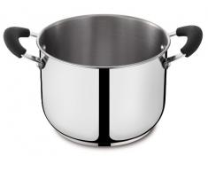 Lagostina Gioiosa Pentola, Acciaio Inox, Diametro 22 cm, 5.7 Litri