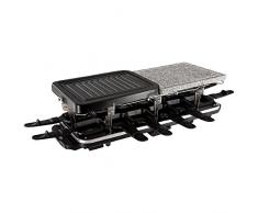 Russell Hobbs Classics 19560-56 Raclette per 12 Persone, 1600 Watt, Metallo, Nero