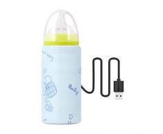 Scaldabiberon USB, Biberon Borsa più Calda USB Portatile Scalda Biberon Borse Termiche Allaperto Viaggio Latte Bevanda Riscaldatore Tazza Thermos Infantile Borsa Coibentata