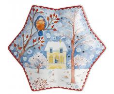 Hutschenreuther Collezione 22 - Ciotola a forma di stella, 24 cm, multicolore