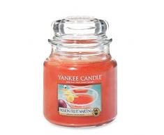 Yankee Candle Candela a Vaso Medio, Frutto Della Passione Martini