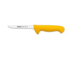Arcos Serie 2900, Coltello Disosso, Lama Acciaio Inossidabile NITRUM 140 mm, Manico Polipropilene, Colore Giallo