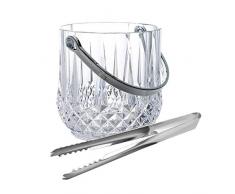 TSLBW Secchiello per Il Ghiaccio, Secchiello per Ghiaccio Isolato Secchiello Portaghiaccio con Manico pinze, Pinza Spumante e Ghiaccio Contenitore, per Champagne Ideale per Bar e a casa