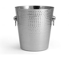 H&h secchiello champagne, inox martellato, 19cm