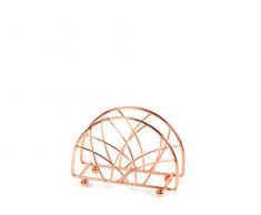 Portatovaglioli in filo rame verticale cm13x10h