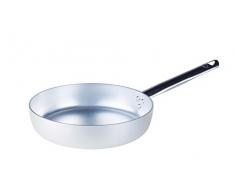 Pentole Agnelli Padella per friggere, Acciaio Inossidabile, Alluminio, 26 cm