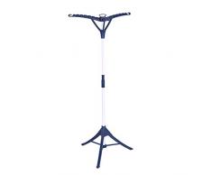 Stendibiancheria Verticale Pieghevole A Tre Bracci A Forma di Ombrello, Monoblocco per Interni O Esterni Stenditoio A Triangolo Triangolare - 71 * 166 Cm