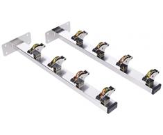 Stendibiancheria da parete con 8 fili acciaio inossidabile