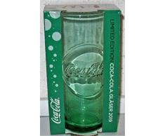 /Coca-Cola / Vetro/Bicchieri/Edizione Limitata/Verde/MC Donalds / 2019 / Nuovo
