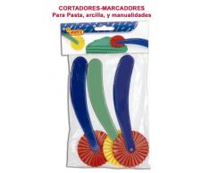 Jovi 330759-Confezione Da 3 Tagliapasta Per Pasta