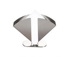 Niciksty Portatovaglioli in Acciaio Inox, Porta Tovaglioli da Cocktail, Portatovaglioli da Tavola, Portatovaglioli per Cucina(Argento)