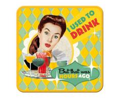 Nostalgic-Art 46120 Say It 50s I used to Drink, sottobicchieri