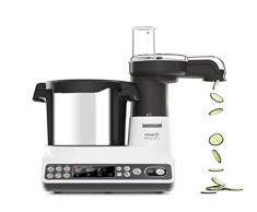 Kenwood CCL401WH kCook Multi Robot da Cucina con Funzione Cottura, Acciaio inossidabile/Plastica, Bianco