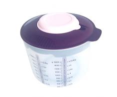 Tupperware Mixer per cottura Candy 2,0 l, tazza per mescolare, D216, mora viola, rosa, bianco