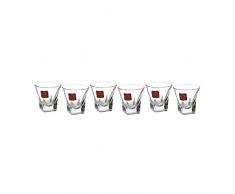 RCR 26010020006_Trasparente Set Bicchiere Liquore 6 Pz, Vetro