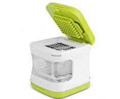 1pc Garlic Press Mincer, Aglio E Affettatrice Dicer con Contenitore di Immagazzinaggio, Cucina Vegetale Accessori