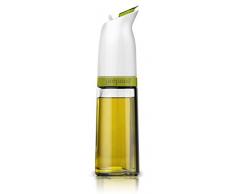 Prepara Oliera antigoccia, Plastica e Vetro, Bianco/Verde, 22.00Â X 5.00Â x 5.00Â cm