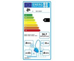 Dirt Devil DD2820-9 Popster Aspirapolvere Ciclonico Senza Sacchetto, 1.8 Litri, Limone