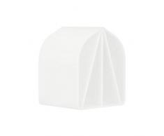 Coppetta in acrilico da 8 once di colore per pouring Split Cup Art Pour Supplies, 4 canali di colore multicanale, bicchiere da versamento, anelli per alberi, nastri per arte liquida (01 bianco)