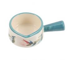 UPKOCH Casseruola Antiaderente In Ceramica Piccola Pentola Mini Scalda Burro Scalda Latte Piccole Pentole Con Manico Per Riscaldare Cottura Pasta Sugo Sugo 9. 5X6 Cm