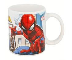 ILS I LOVE SHOPPING Tazza in ceramica per Bambini in confezione regalo (Spiderman)