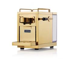Sjöstrand Macchina a capsule per caffè espresso in acciaio inox (compatibile con Nespresso) Ottone/oro