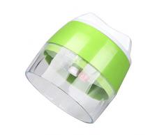 Lubudup Affettatrice a spirale manuale per spaghetti di verdure, 3 in 1, tagliaverdure, affettaverdure a spirale per carota, cetrioli, patate, zucca, Zucchini, acciaio inossidabile 8,9 x 8,9 x 9,6 cm