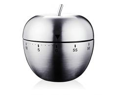 Wailicop Timer da Cucina Meccanico Conto alla Rovescia 60 Minuti Allarme Rotante a Contaminuti da Cucina Promemoria Cottura Sveglia per Conto alla Rovescia