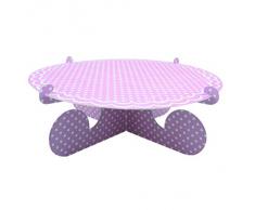 Fackelmann Alzata da Un Livello in Cartone per Cup Cake/Muffin e Torte, Diametro 32 cm