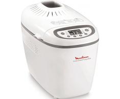Moulinex OW6101 Home Bread Baguette Macchina del Pane con 16 Programmi Preimpostati, Capacit? Extra fino a 1.5 kg,1650 W, Bianco