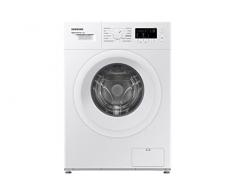Samsung Lavatrice Slim WW60A3120WE/ET Libera Installazione, 6 Kg, 1200 RPM, Classe C, Vapore, Carica Frontale, 60l x 85h x 40p cm