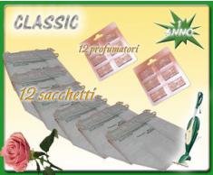 12 SACCHETTI + 12 PROFUMINI FOLLETTO VK 135 136 NUOVI