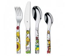 WMF Ape Maya Posate per Bambini, Acciaio Inossidabile, 4 Pezzi