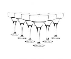 Rink Drink Bicchieri da Margarita/Cocktail, da 295 ml - Confezione da 6