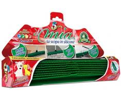 SUPERFIVE Scopa Mia in Silicone, 6.5 x 34 x 19.4 cm, Colori Assortiti