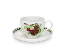 Portmeirion Pomona - Set da Colazione, Tazza e piattino 0.28L - Lotto di 6
