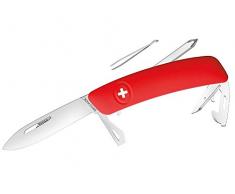 SWIZA Sza4000, Coltello Tascabile Unisex - Adulto, Rosso, Taglia Unica