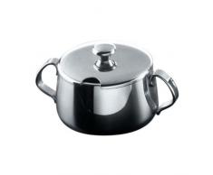 Alessi 104/40 Zuccheriera in Acciaio Inossidabile 18/10 Lucido