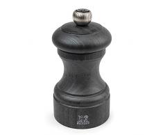 Peugeot - Macinapepe manuale bistrot - Smerigliatrice regolabile - Legno di faggio, finitura grafite, 10 cm