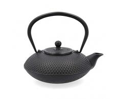 Quid Aissa Teiera in ghisa con filtro in acciaio inox, 0,8 l, adatta a tutti i fornelli