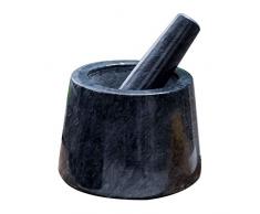 Pestello e mortaio Set di mortaio e pestello in marmo Macchina manuale per aglio, schiaccia-aglio, schiaccia-aglio, smerigliatrice da cucina, per ingredienti da cucina, pestello per mortaio per maci
