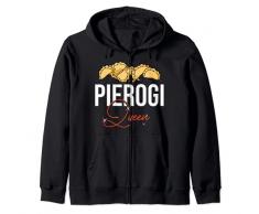 Pierogi Polish Ricette Impastatrice Polonia Felpa con Cappuccio