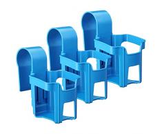 Portabicchieri Piscina, Plastica 3PCS Portabevande per Birra in Piscina, Supporto Multifunzionale per Bevande a Bordo Piscina Adatto Alla Maggior Parte Delle Piscine